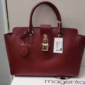 New with Tags Patrizia Pepe Leather Work Tote